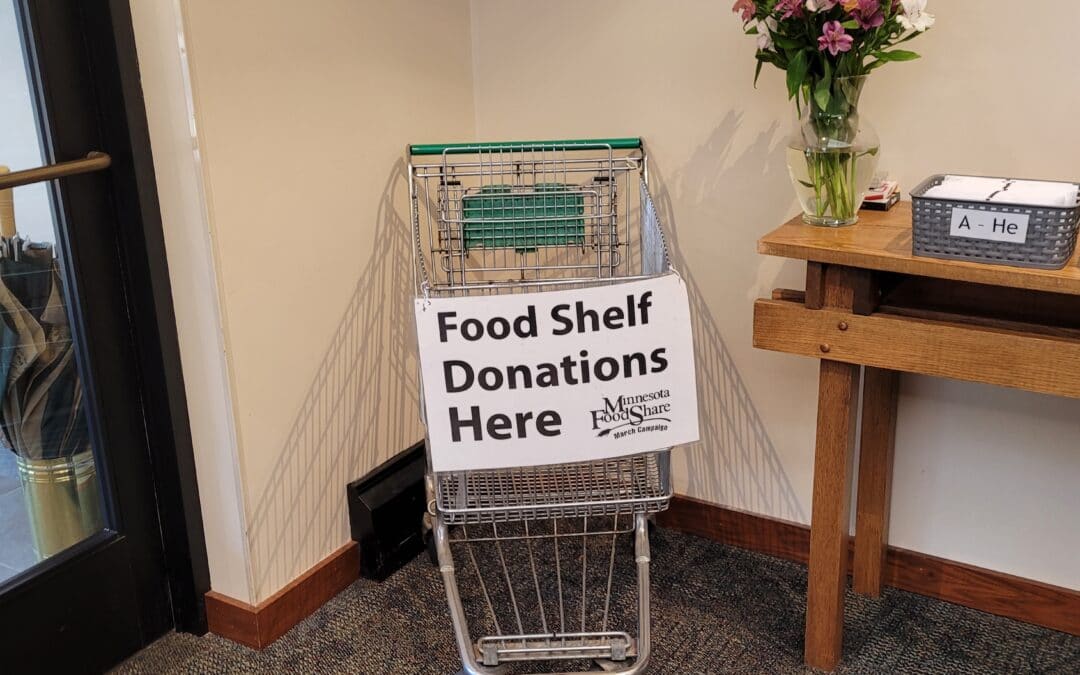 We’re Collecting Food for the Food Shelf!